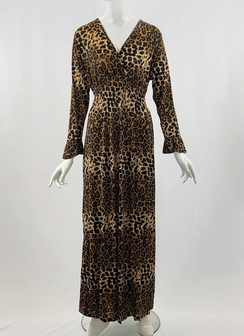 Animal Print Maxi Dress - Image 3