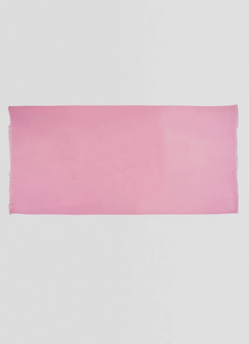 Baby Pink Cotton Poly Soft scarf - Image 3