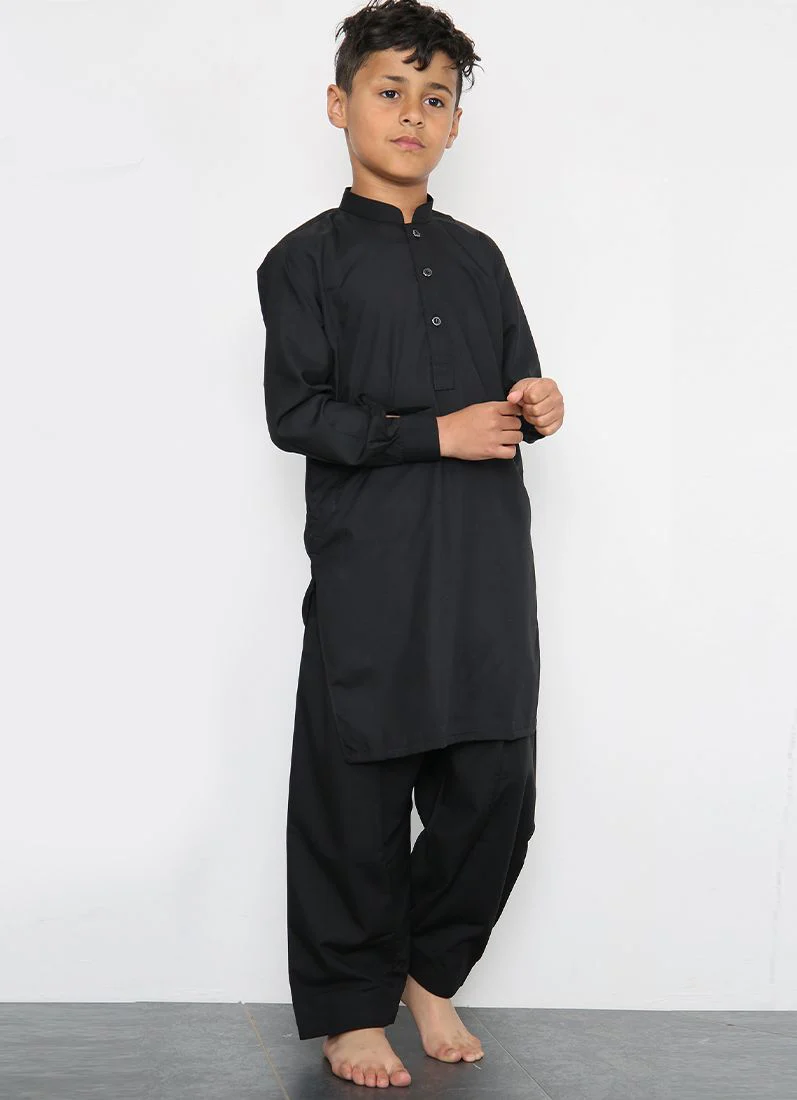 Boys Band Kurta Salwar Set - Image 2