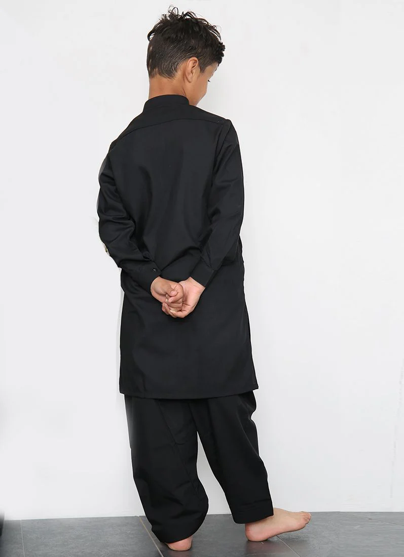 Boys Band Kurta Salwar Set - Image 3