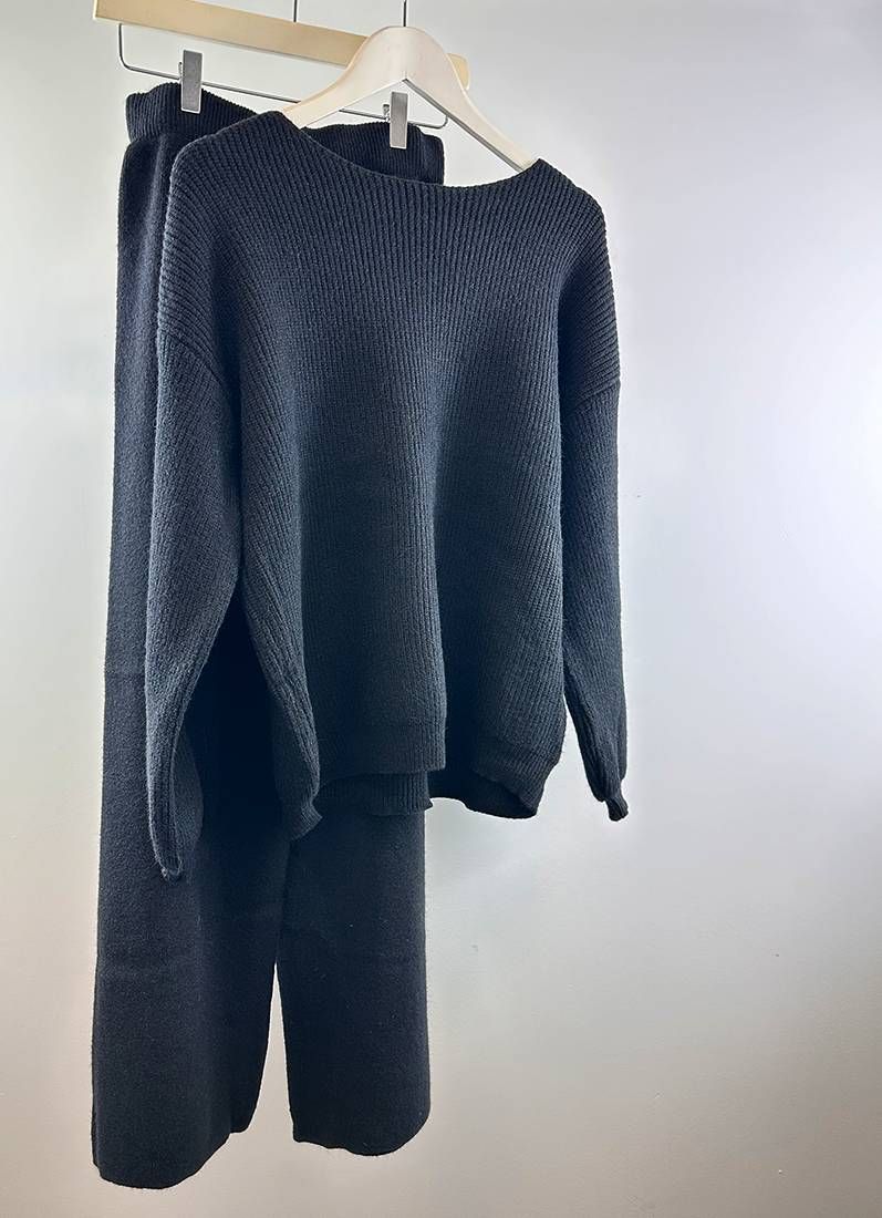 Black Jumper Co-Ord Set - Image 3