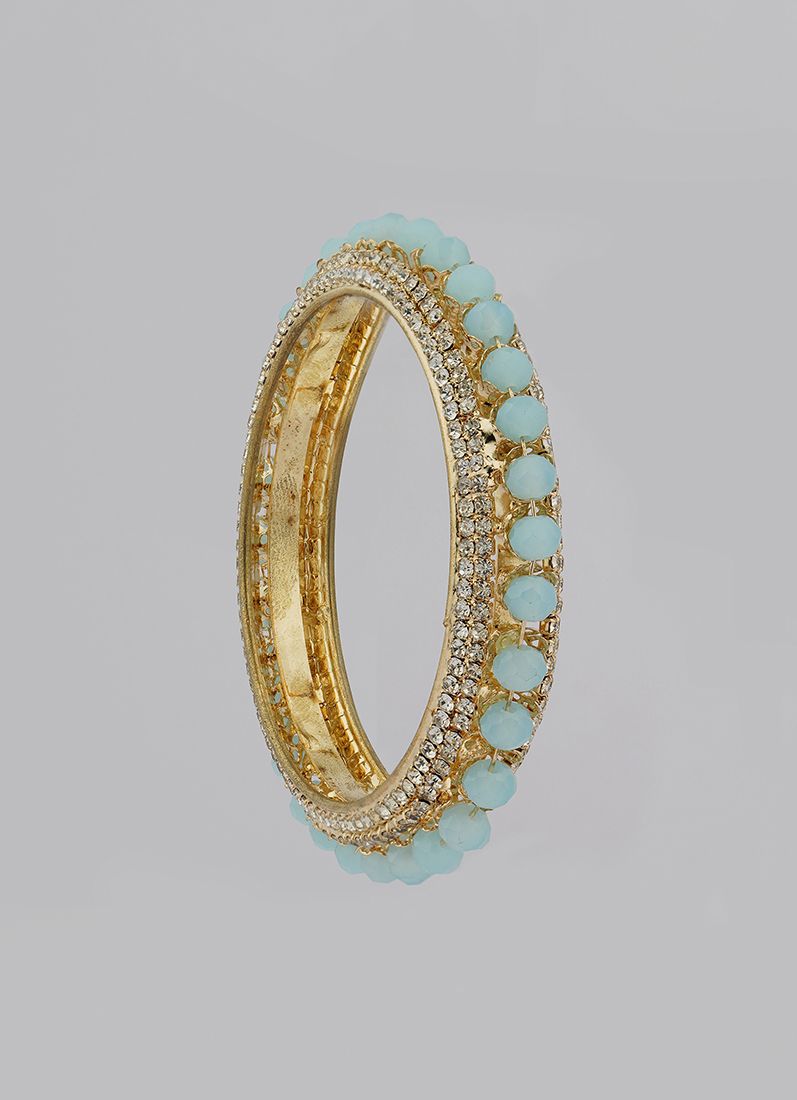 Blue Crystal Bangle Set - Image 2