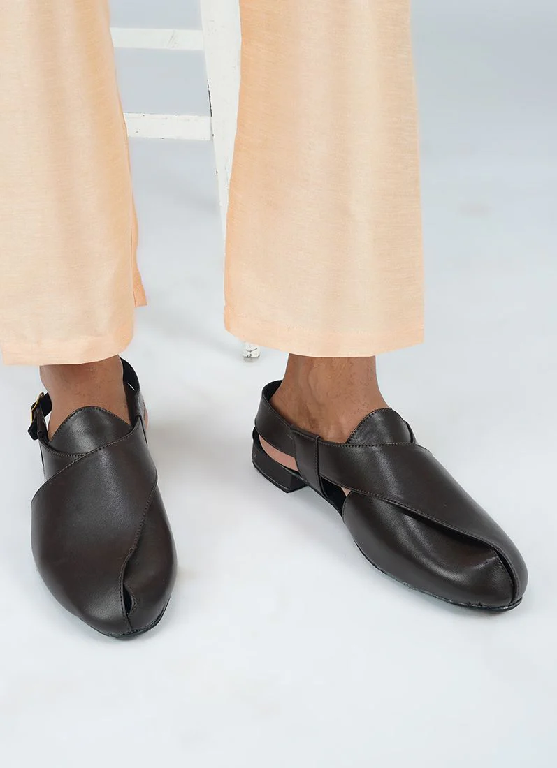Brown Mens Jutti Pair - Image 2