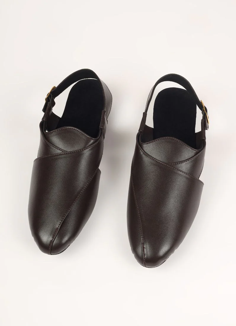 Brown Mens Jutti Pair - Image 3
