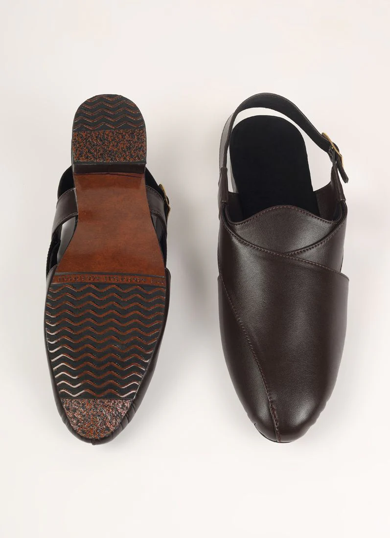 Brown Mens Jutti Pair - Image 5