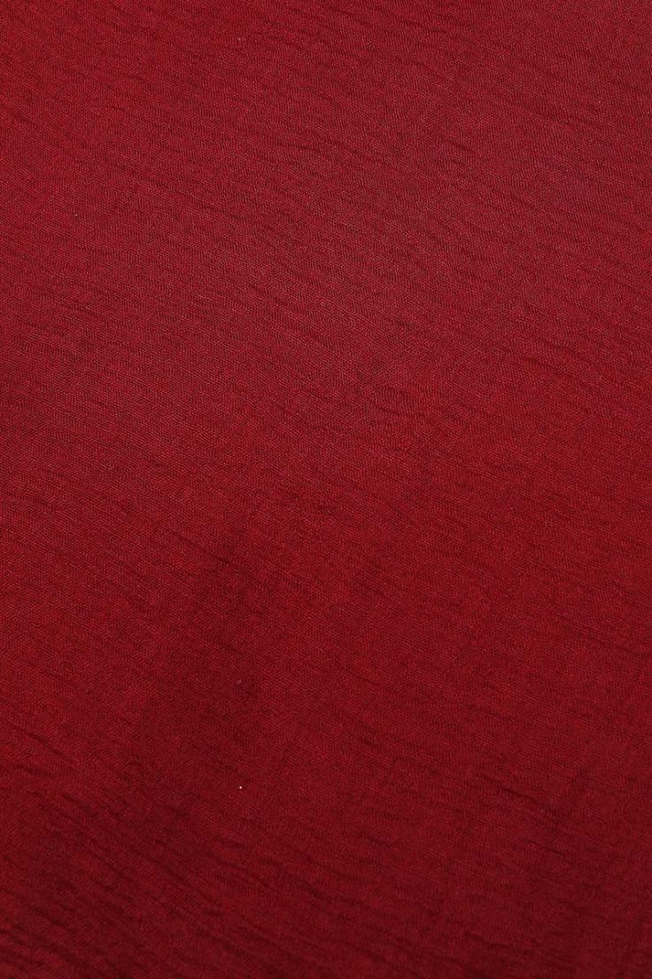 Burgundy Woven Oversize Scarf - Image 2