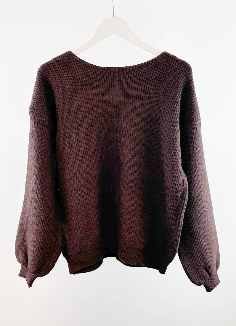 Chocolate Brown Jumper Co-Ord Set - Image 3
