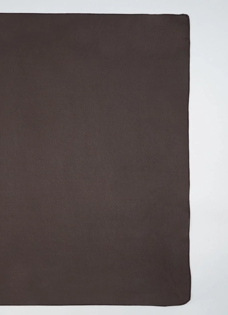 Chocolate Georgette Soft scarf - Image 4