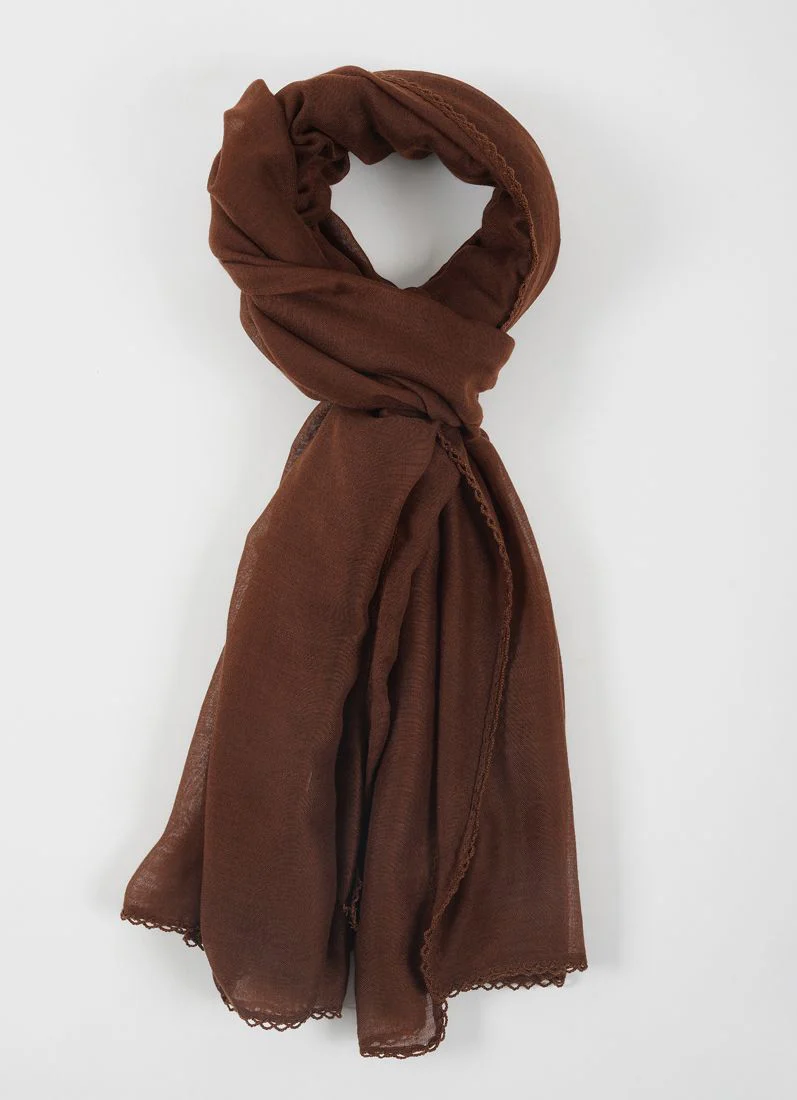 Chocolate Lace scarf - Image 2