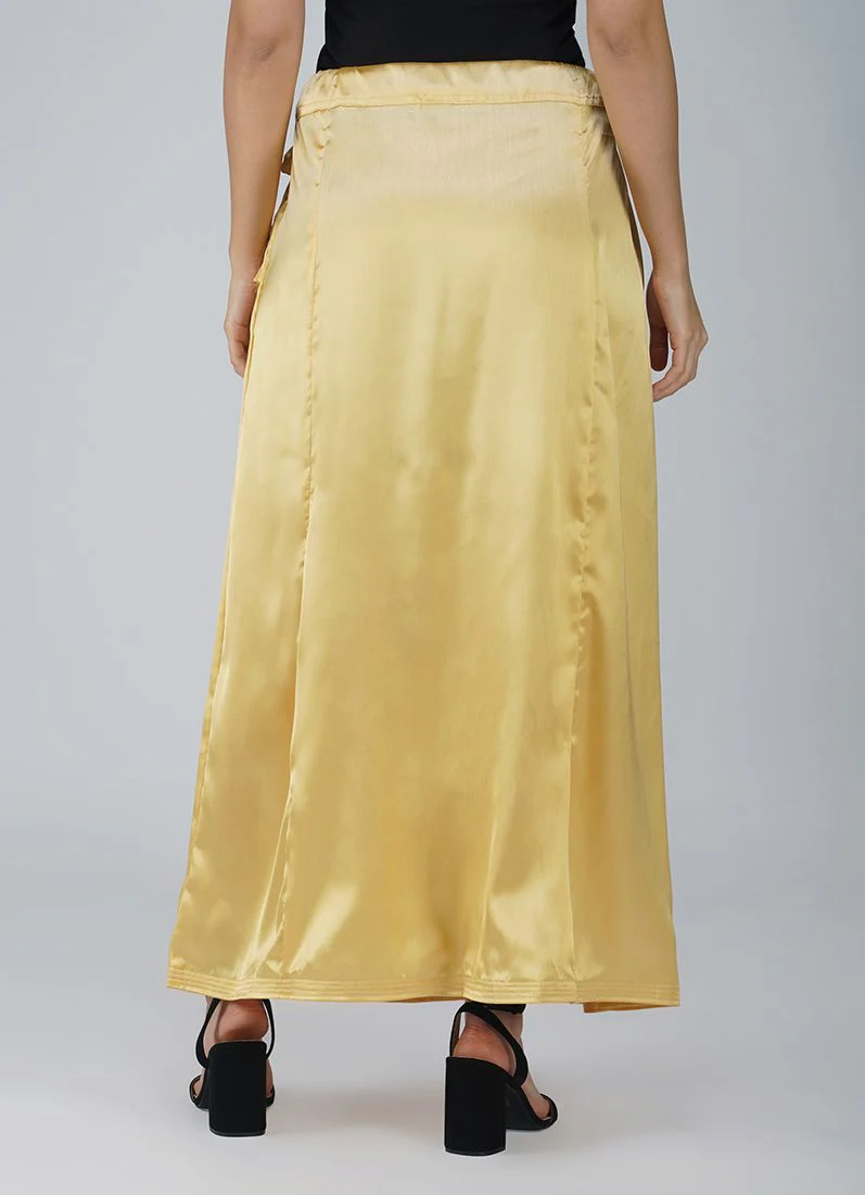 Classic Gold Satin Petticoat - Image 5