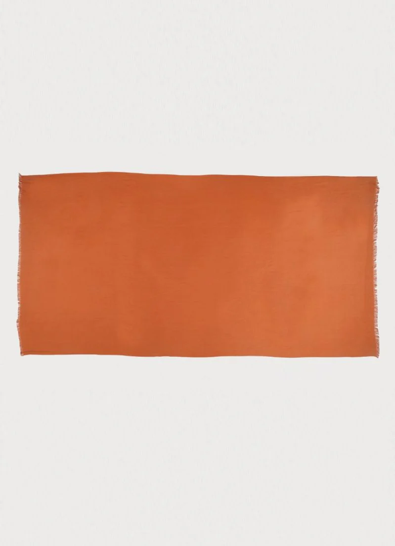 Dark Brown Cotton Poly Soft scarf - Image 3