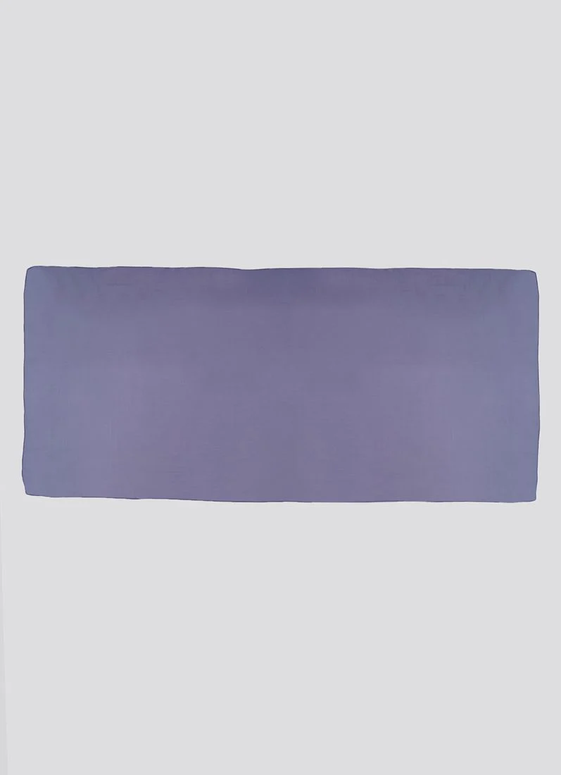 Dark Grey Georgette Soft scarf - Image 3