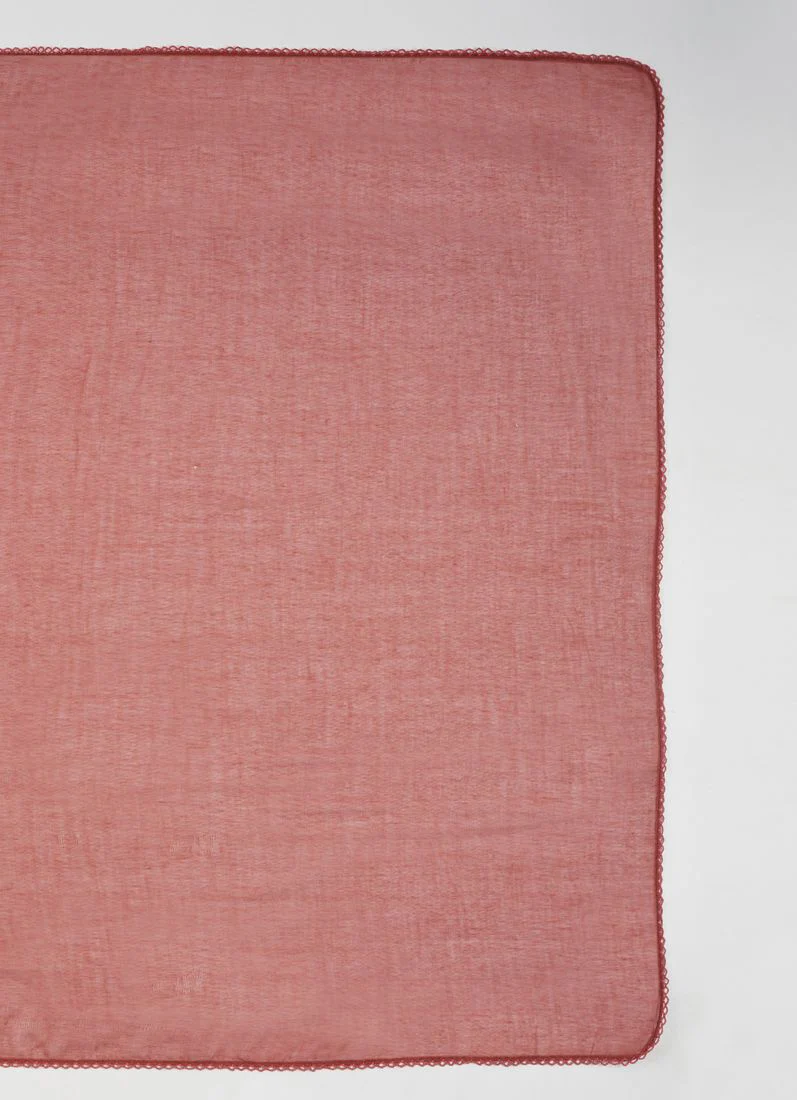 Dusty Pink Lace scarf - Image 4