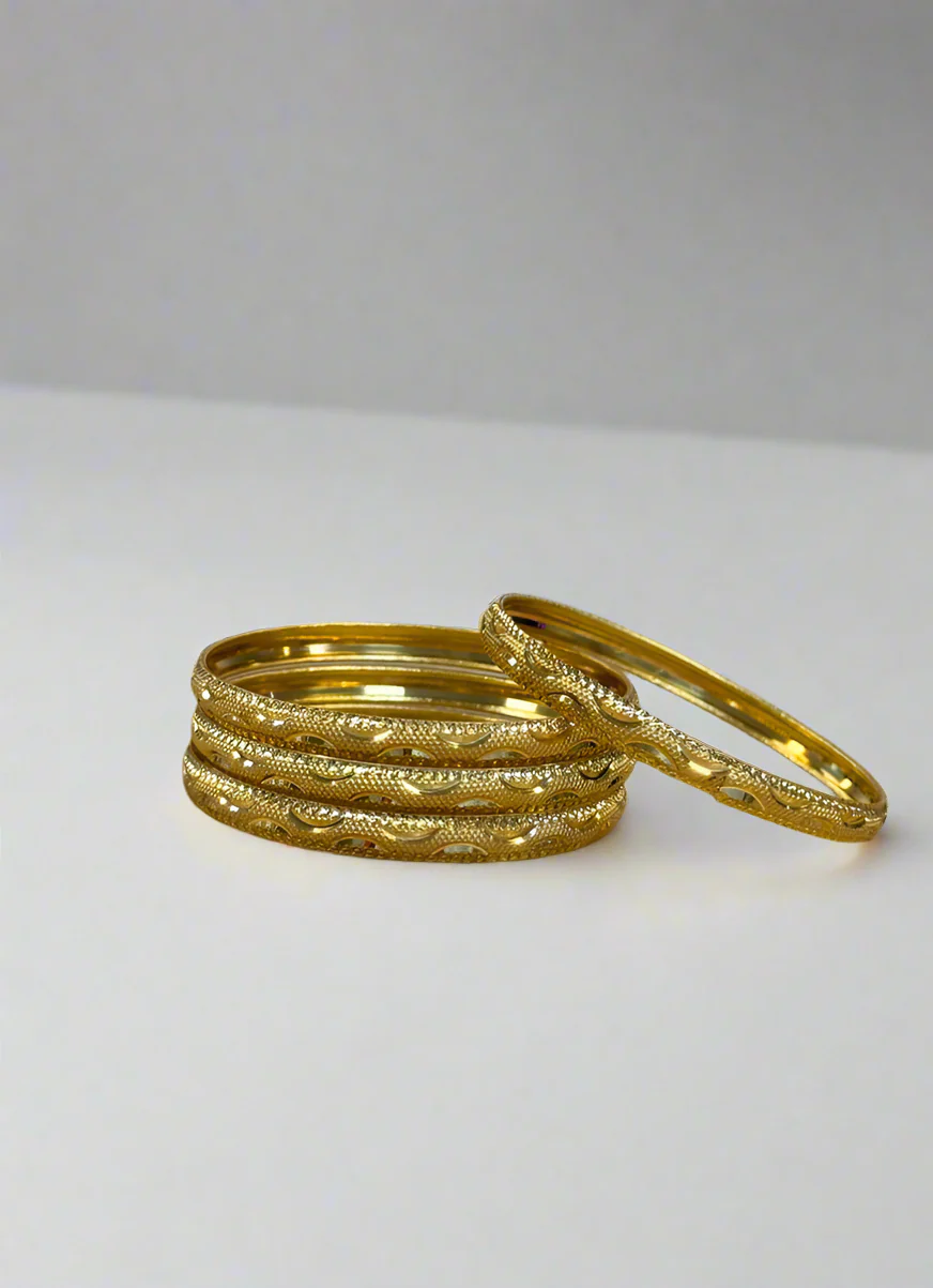 Gold Plated bangle Set - Image 2