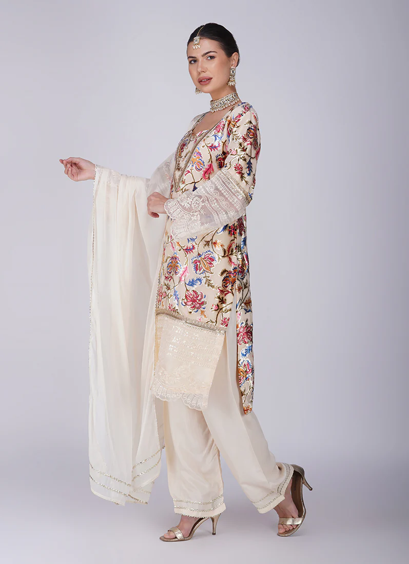 Ivory Brasso Straight Cut Suit - Image 3