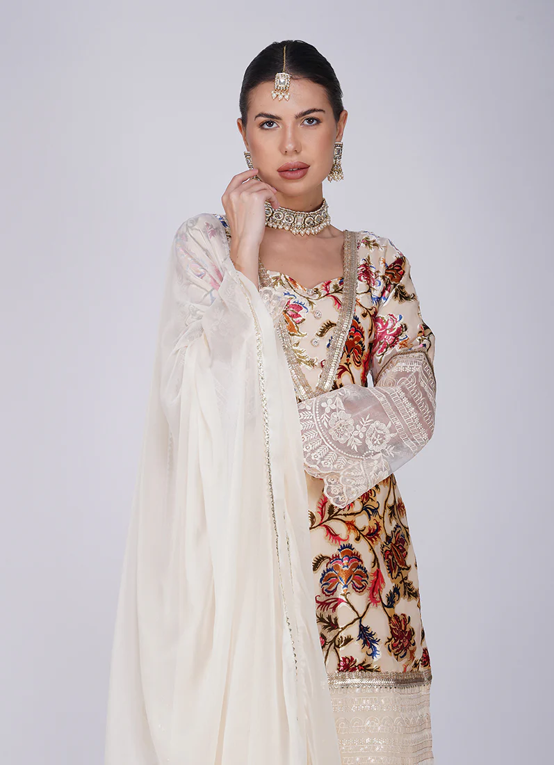 Ivory Brasso Straight Cut Suit - Image 4