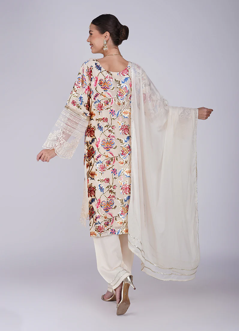 Ivory Brasso Straight Cut Suit - Image 8