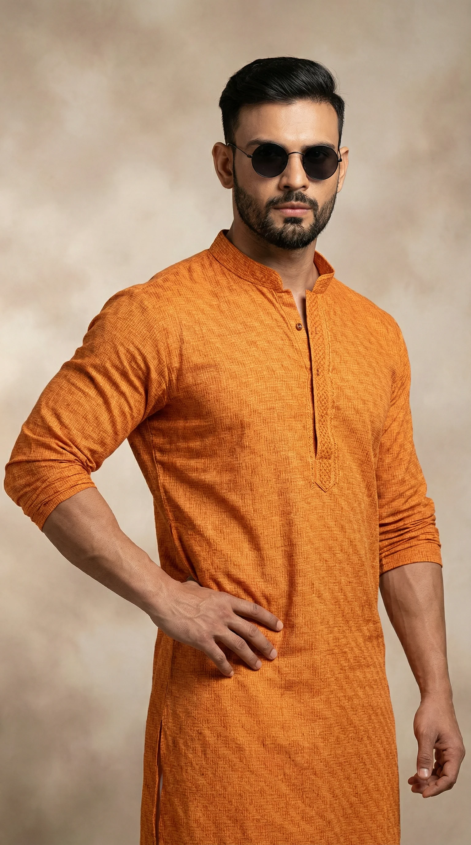 Jacquard Kurta Churidaar Set - Image 2