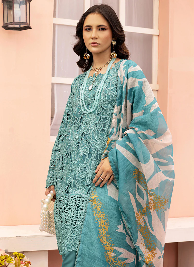 Jade Cutwork Suit Set - Image 5
