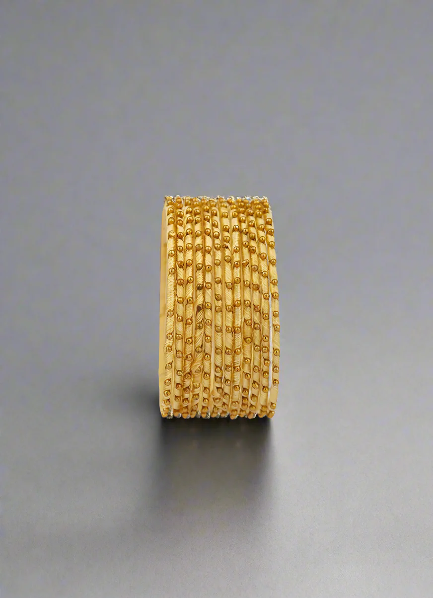 Kids Gold Bangles Set - Image 3