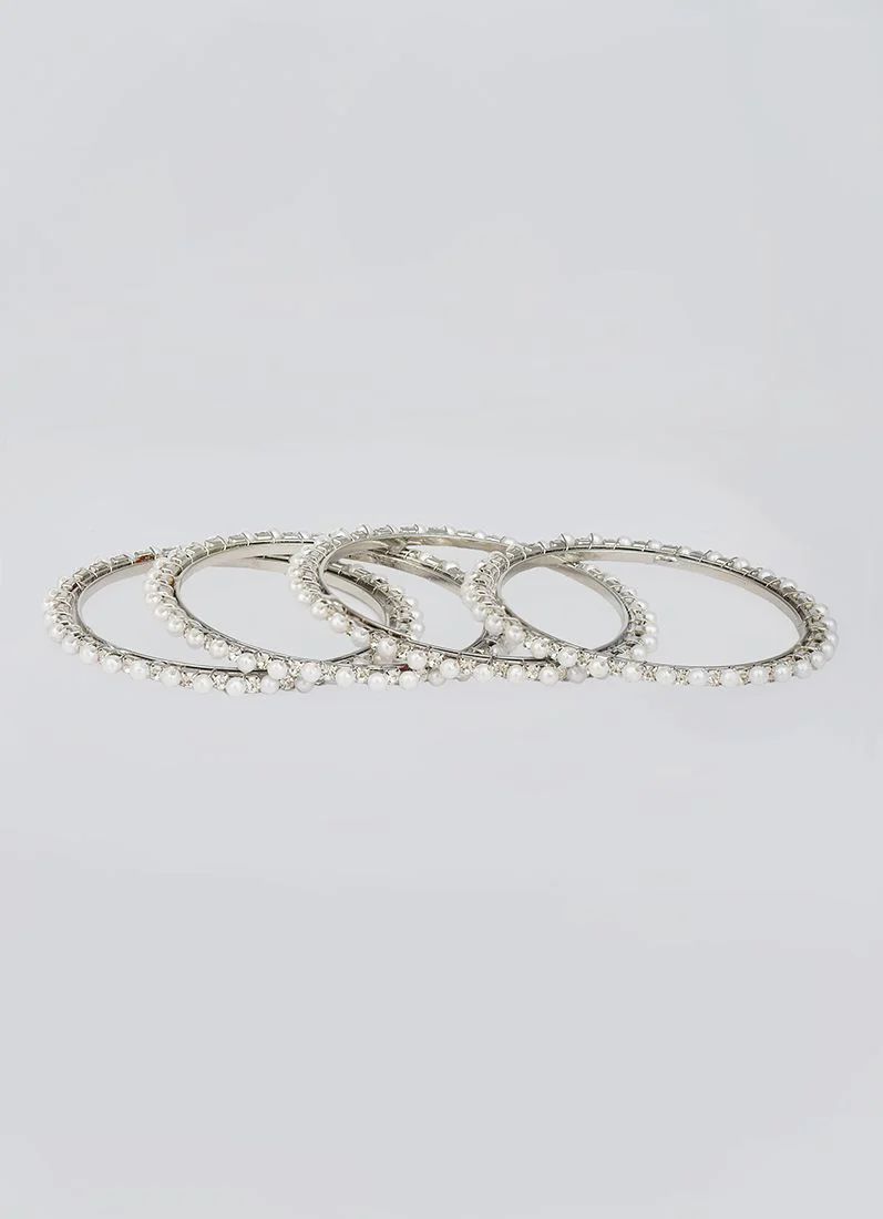 Kids Silver Bangles Set - Image 2