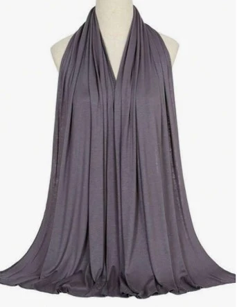 Large Super Soft Jersey Hijab Scarf - Image 2