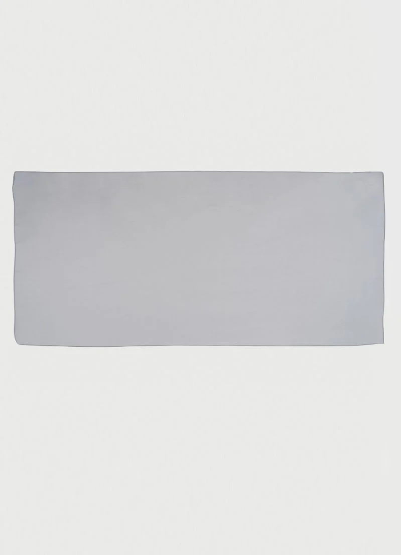 Light Grey Georgette Soft scarf - Image 3