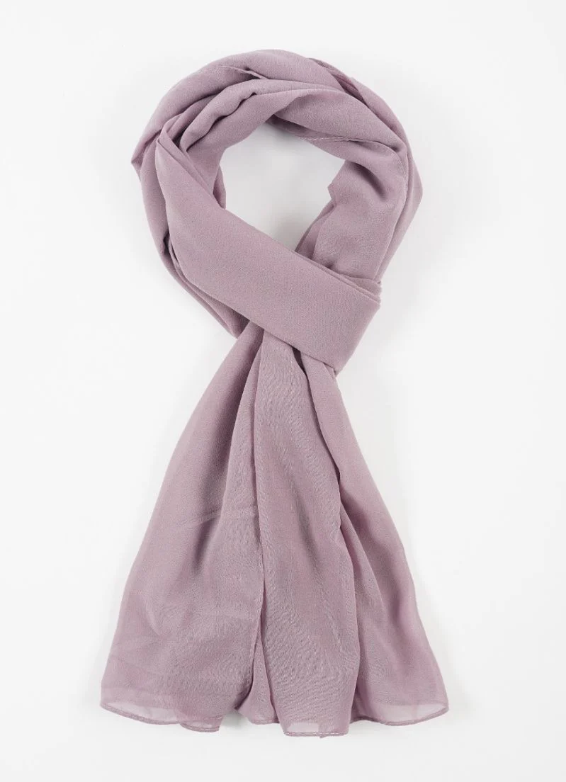 Lilac Georgette Soft scarf - Image 2
