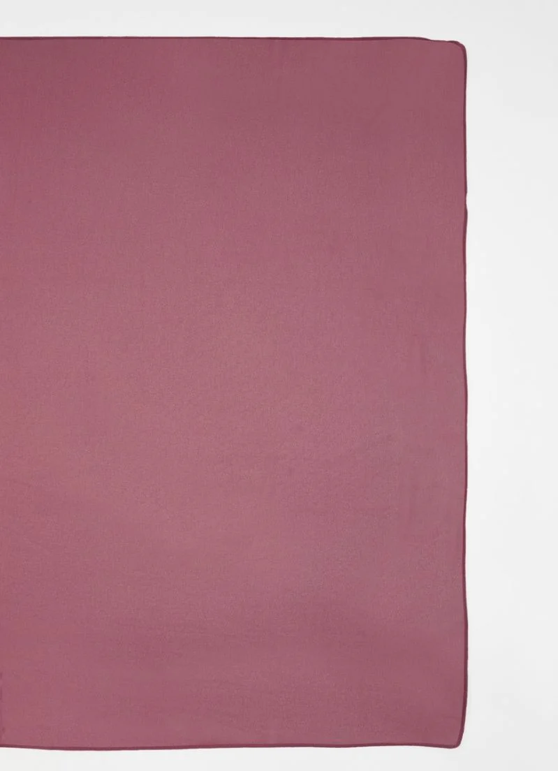 Mauve Georgette Soft scarf - Image 4
