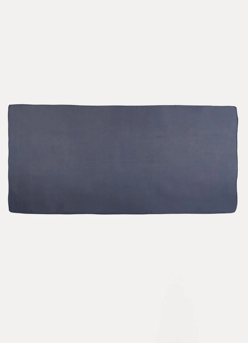 Midnight Blue Georgette Soft scarf - Image 3