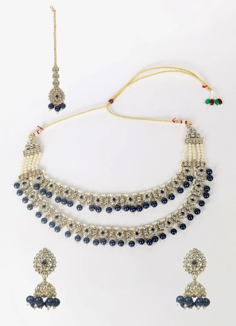 Montana Blue Heavy Necklace Set - Image 2