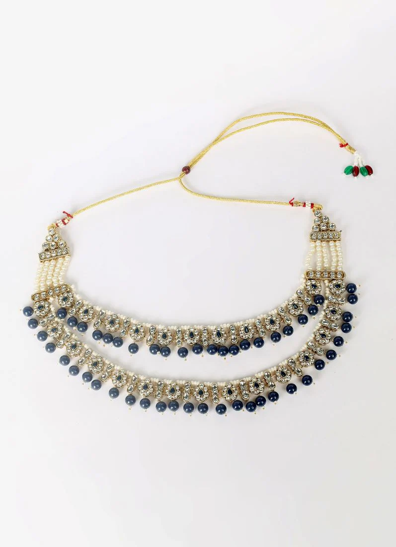 Montana Blue Heavy Necklace Set - Image 5