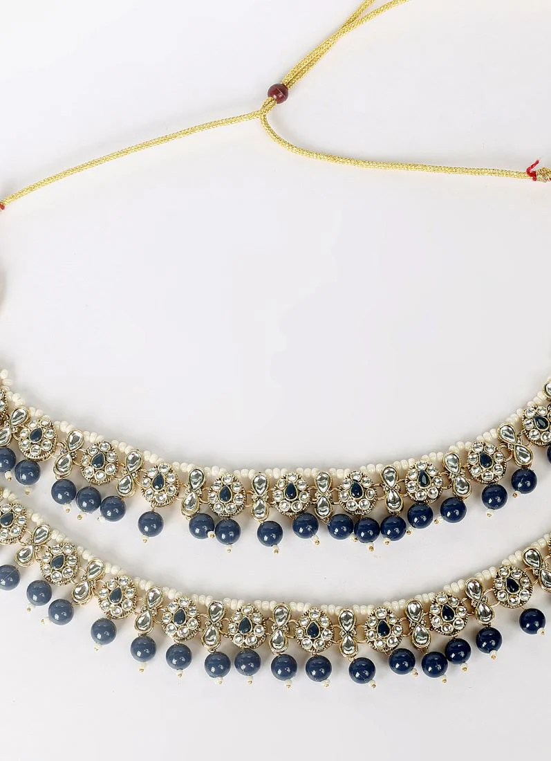 Montana Blue Heavy Necklace Set - Image 6