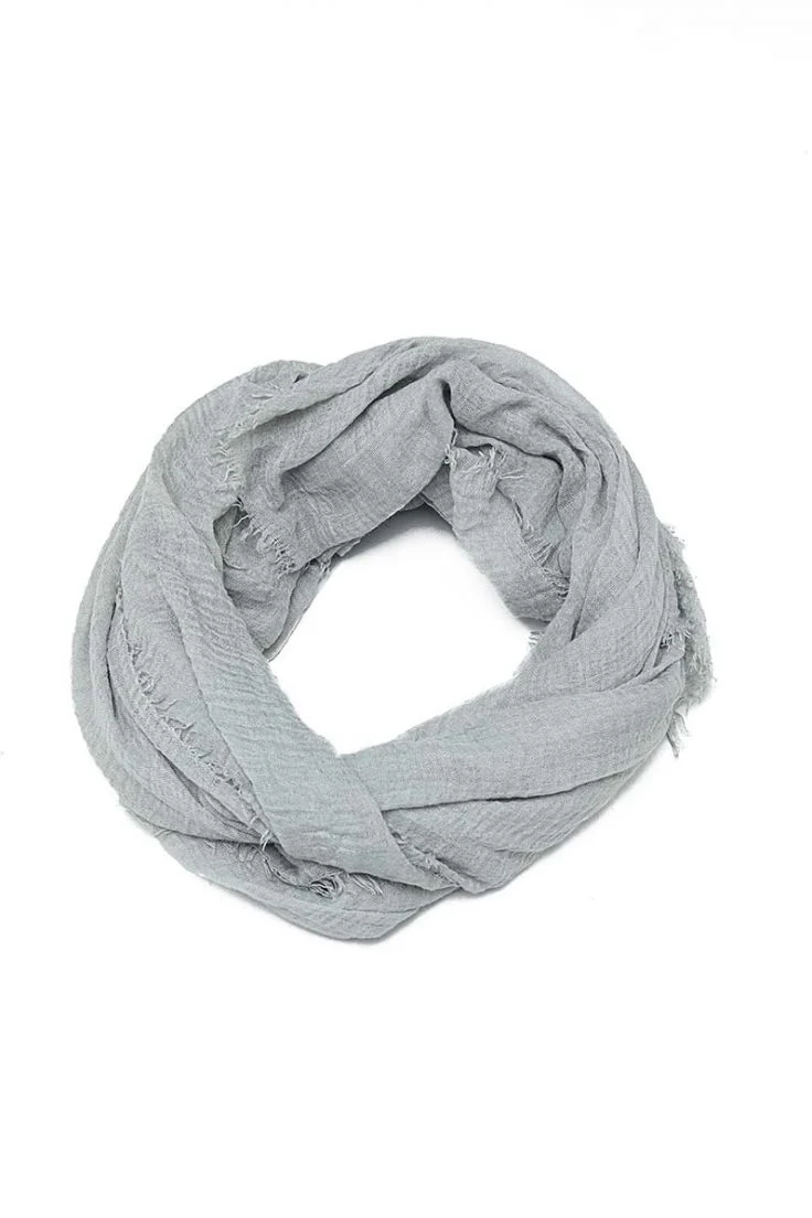 Moss Green Woven Oversize Scarf - Image 4