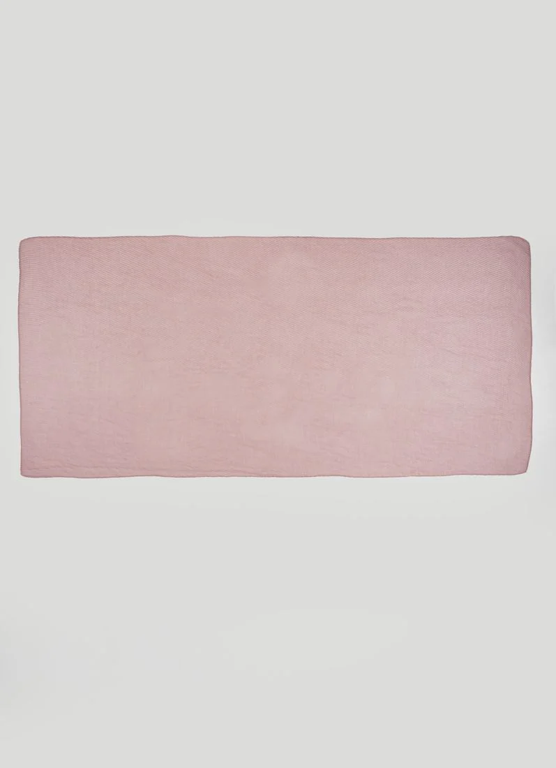 Nude Cotton Crinkled scarf - Image 3