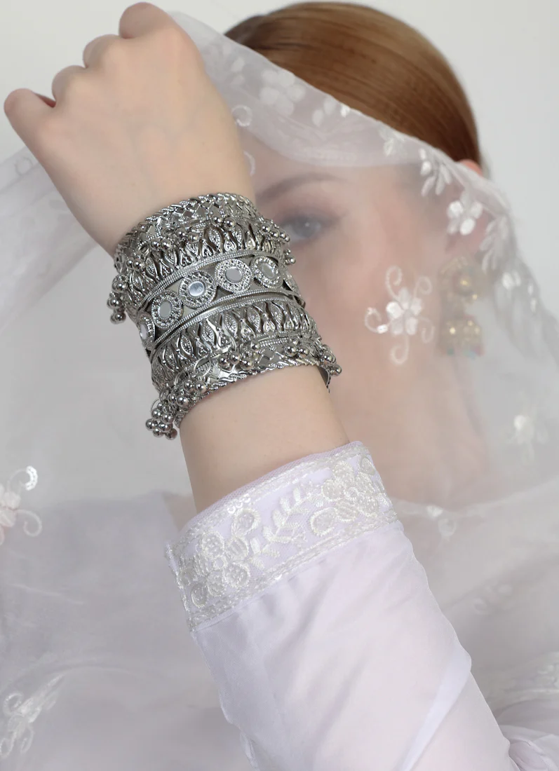 Oxidised Cuff Set - Image 5