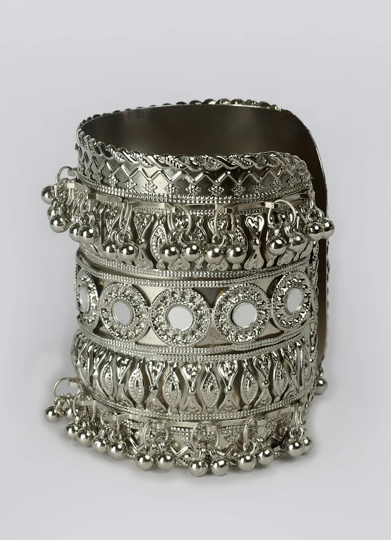 Oxidised Cuff Set - Image 6