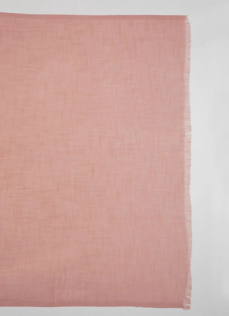 Pink Cotton Soft scarf - Image 4