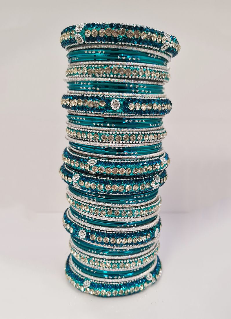 Rama Studded Double Bangle Set - Image 3