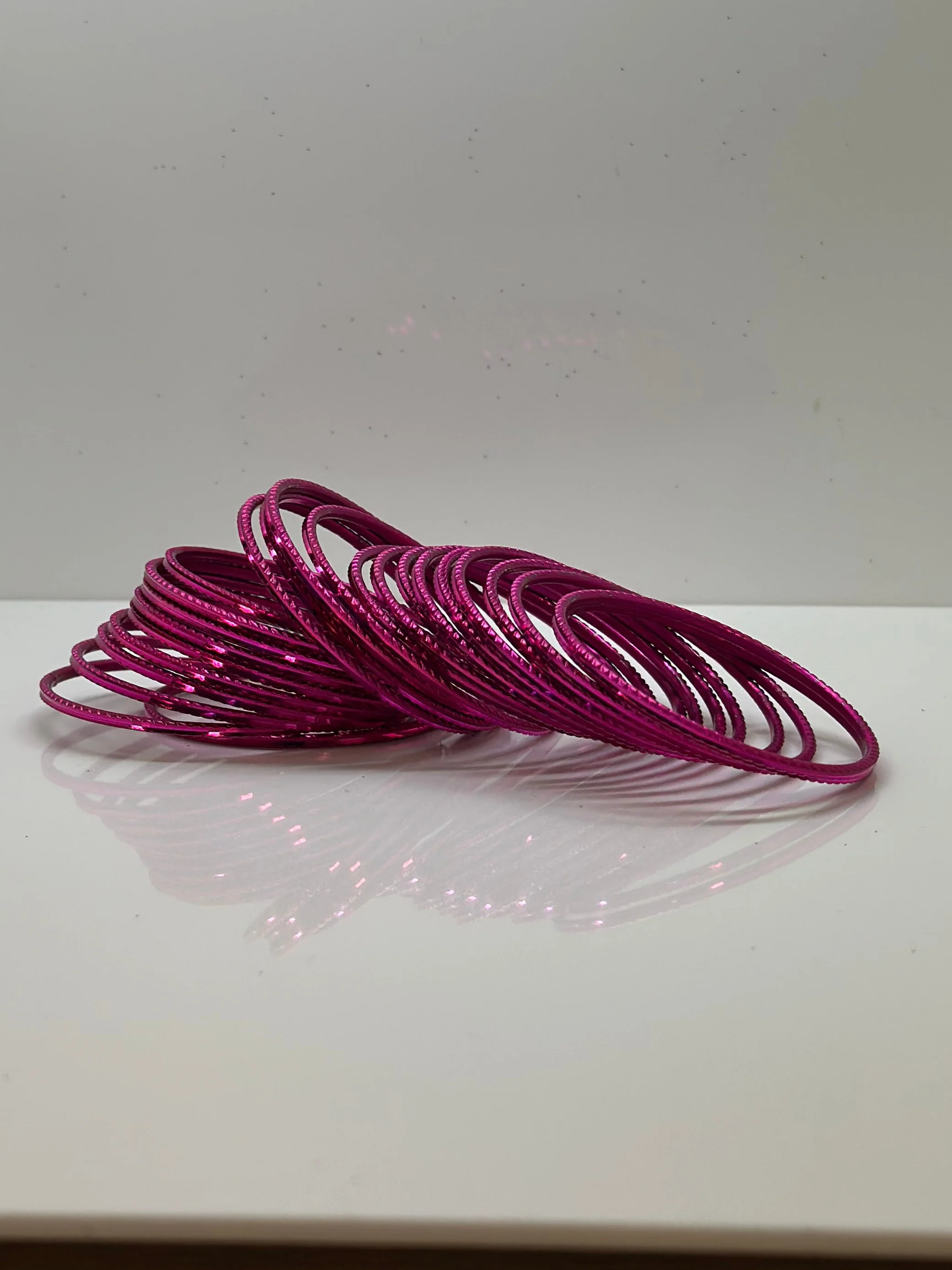 Rani Pink Bangle Set - Image 2