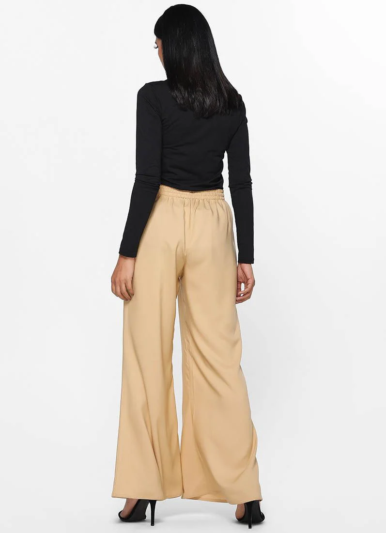 Rayon Wide Leg Trousers - Image 4