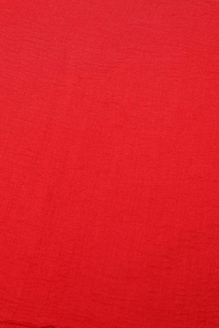 Red Woven Oversize Scarf - Image 3