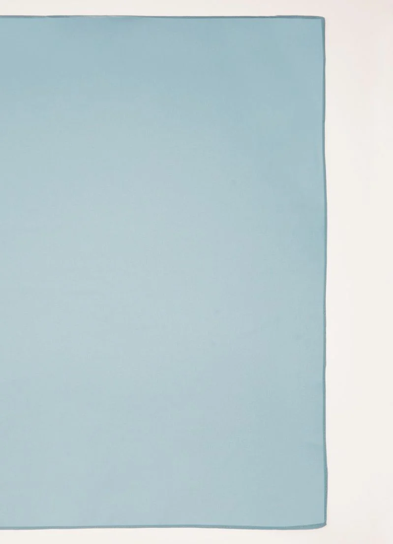 Sea Green Georgette Soft scarf - Image 4