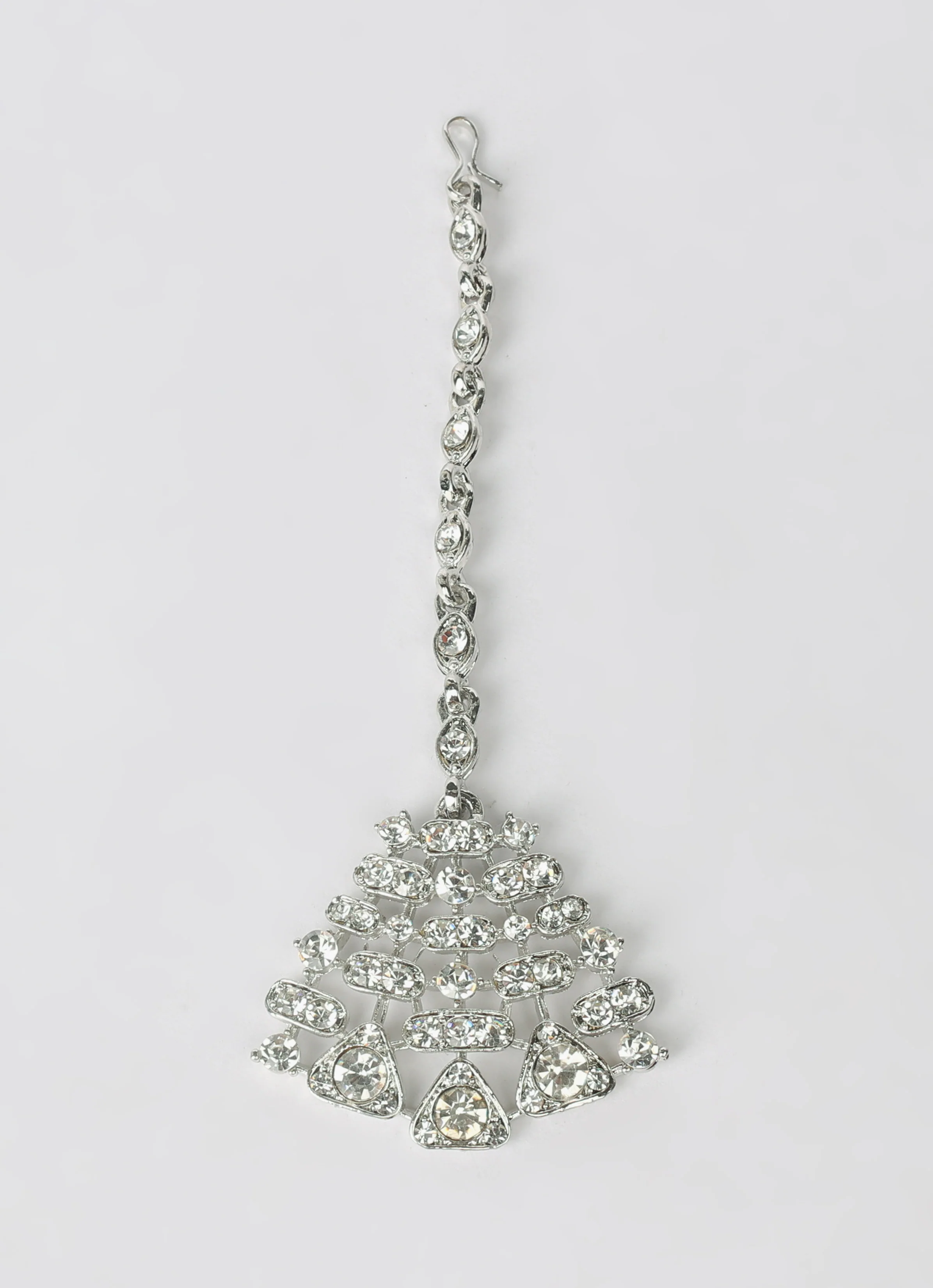 Silver Diamonte Necklace Set - Image 5