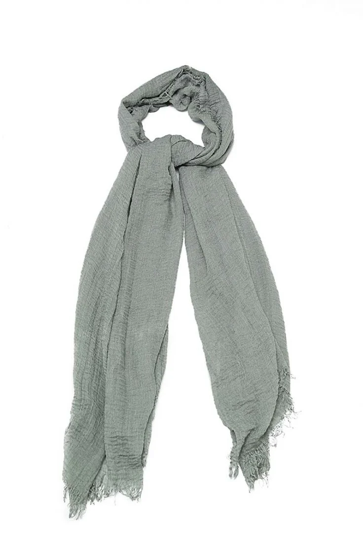 Stone Woven Oversize Scarf - Image 2