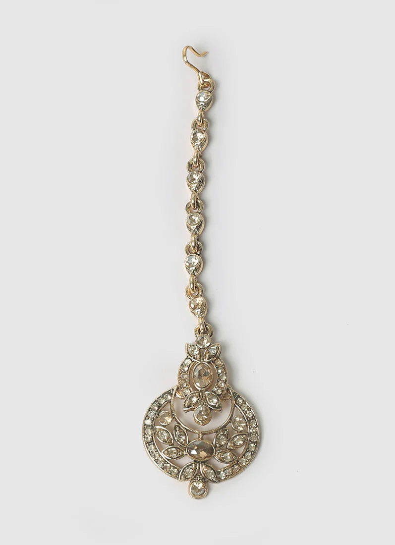 Womens Gold Stonework Jewellery Set - Image 4