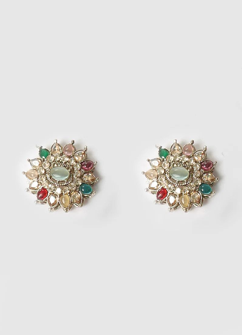 Women’s Elegant Multicolor Stone Jewellry Set - Image 5