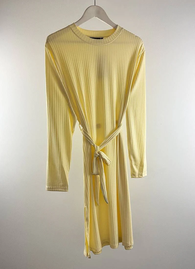 Yellow Top Trouser Belt Co-ord Set - Image 5